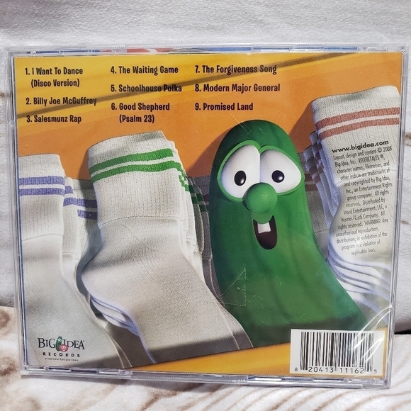 Veggie Tales Songs From the Sock Drawer Collection of Tunes Music CD New - Picture 3 of 4